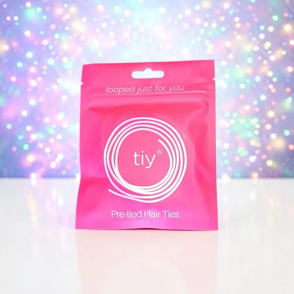 TIY Pre-Tied Hair Ties 2-pack NEW IN PACKAGE